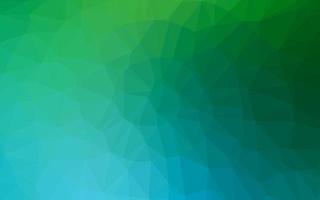 Light Blue, Green vector blurry triangle pattern.