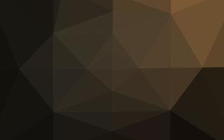 Dark Black vector polygonal template.