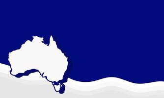 Background Australia Day vector illustration, and Copy Space Area. Suitable to be placed on content with that theme.