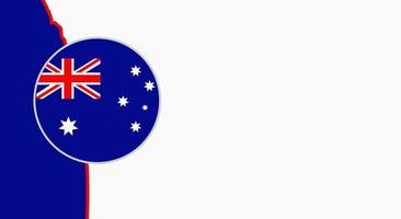 Background Australia Day vector illustration, and Copy Space Area. Suitable to be placed on content with that theme.