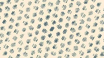 Abstract background old vintage color polka dots moving random. video