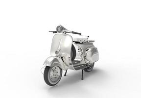 representación 3d de la vespa foto