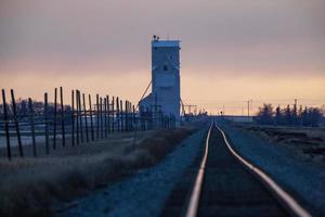 Prairie Winter Scene photo