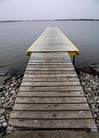 Sunrise Northern Lake Dock photo