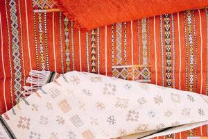 carpets market morocco photo