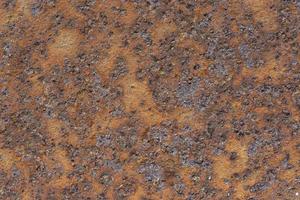 flat lay metal surface with rust