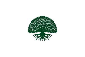 Simple Minimalist Maple Oak Banyan Tree Forest Garden Logo Design