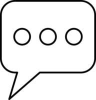 Chat Icon Style vector