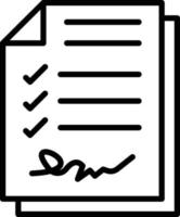 Contract Icon Style vector