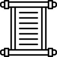 Scroll Icon Style vector