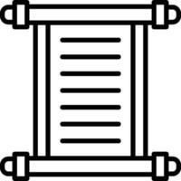 Scroll Icon Style vector