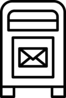 Mailbox Icon Style vector