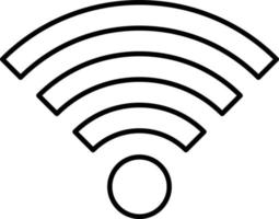 WIFI Icon Style vector