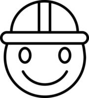 Engineer Icon Style vector