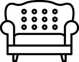 Sofa Icon Style vector