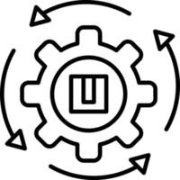 Automation Icon Style vector