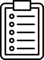 List Icon Style vector