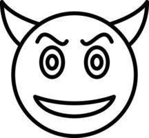Devil Icon Style vector