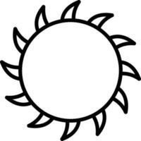 Sunny Icon Style vector