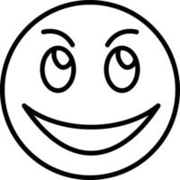 Rolling Eyes Icon Style vector