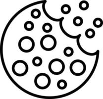 Cookie Icon Style vector