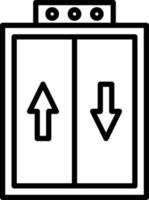 Elevator Icon Style vector