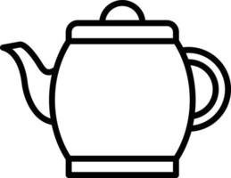 Teapot Icon Style vector