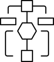 Flowchart Icon Style vector
