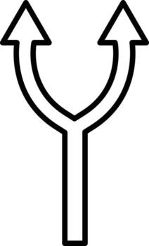 estilo de icono dividido vector