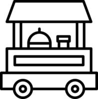 Food Stall Icon Style vector