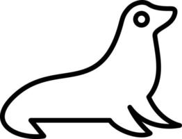Seal Icon Style vector
