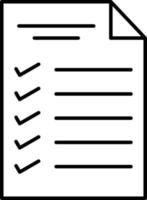 List Icon Style vector