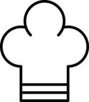 Chef Hat Icon Style vector