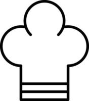 Chef Hat Icon Style vector