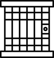 Jail Icon Style vector