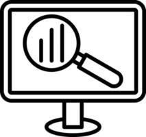 Market Research Icon Style vector