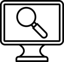 Searching Icon Style vector