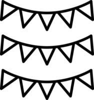 Garland Icon Style vector