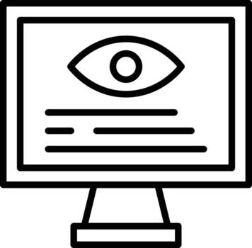 Visualization Icon Style vector