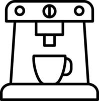 Coffee Machine Icon Style vector