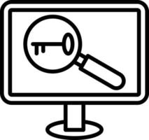 Keyword Icon Style vector