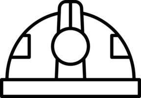 Helmet Icon Style vector