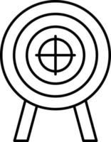 Target Icon Style vector