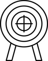 Target Icon Style vector