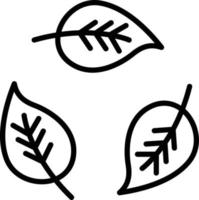 Leaf Recycle Icon Style vector
