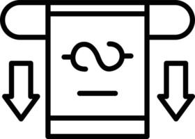 Withdraw Icon Style vector