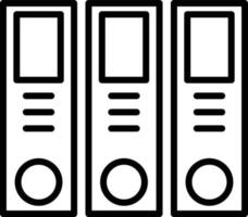 Binder Icon Style vector