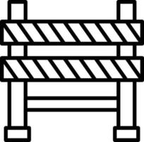 Barrier Icon Style vector