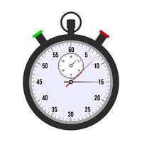 Stopwatch realistic isolated vector