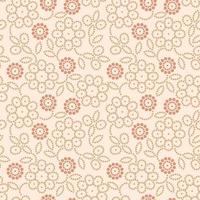 Retro Floral Patterns 02 vector